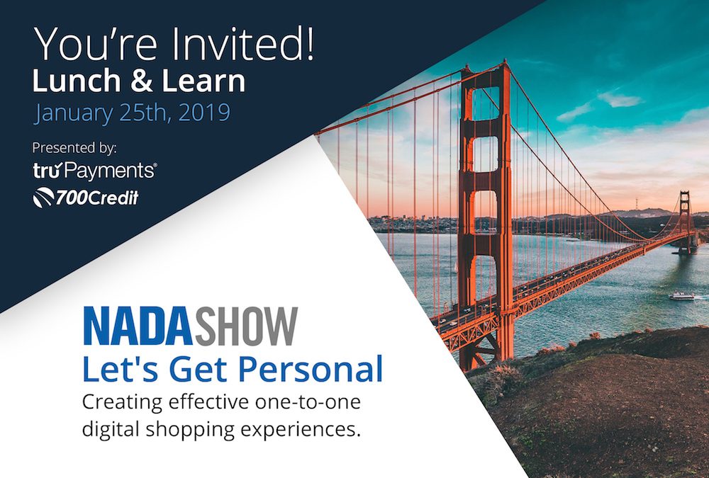 truPayments® Announces Lunch & Learn NADA 2019